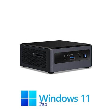 Mini PC Paradigit NUC10i5FNH, Quad Core i5-10210U, 16GB DDR4, SSD, Win 11 Pro